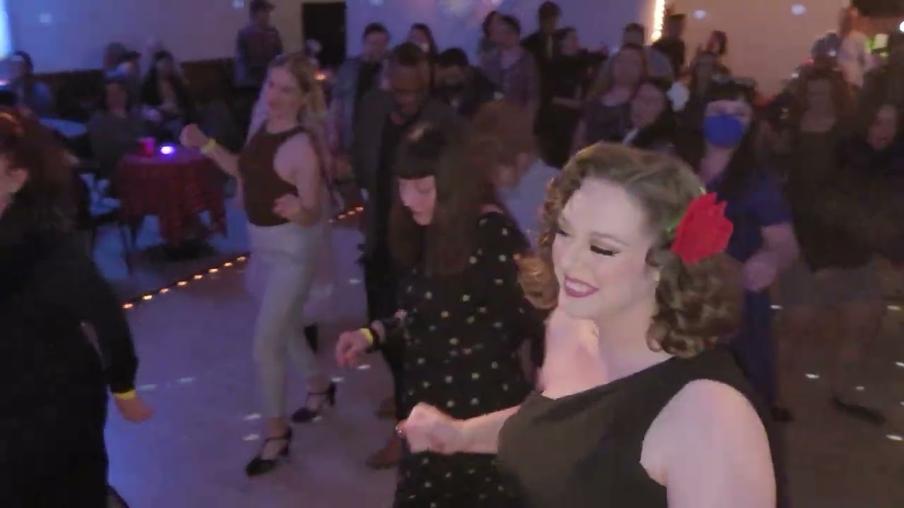 Huge Stroll Dance, by Crown City Bombers, Live at The Burbank Moose