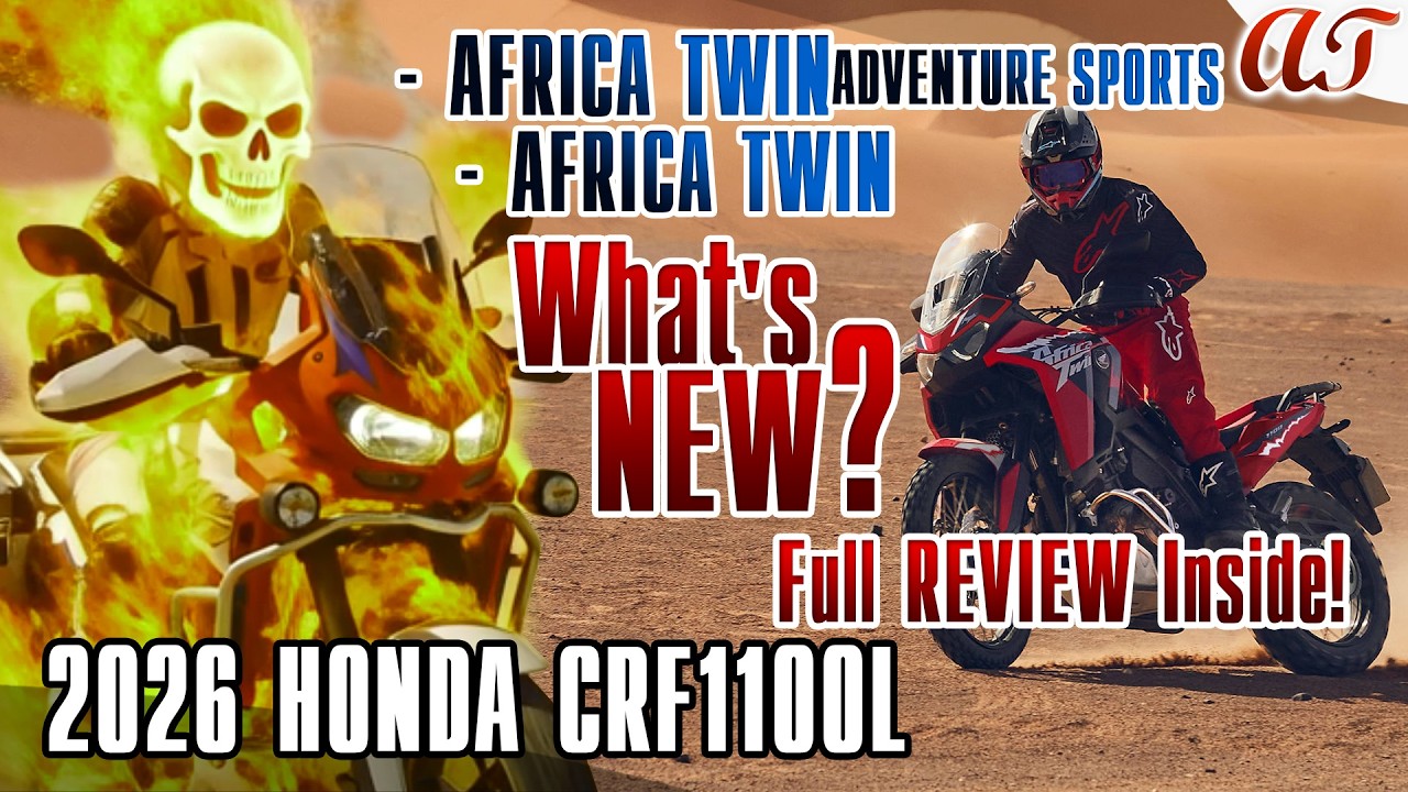 2026 HONDA CRF1100L Africa Twin + Africa Twin Adventure Sports * What's NEW? Full REVIEW Inside!