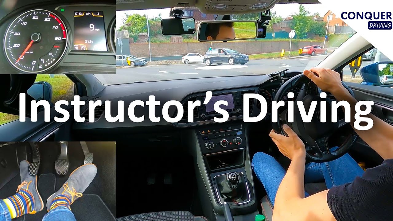 Driving Instructor Explains how he drives in the UK