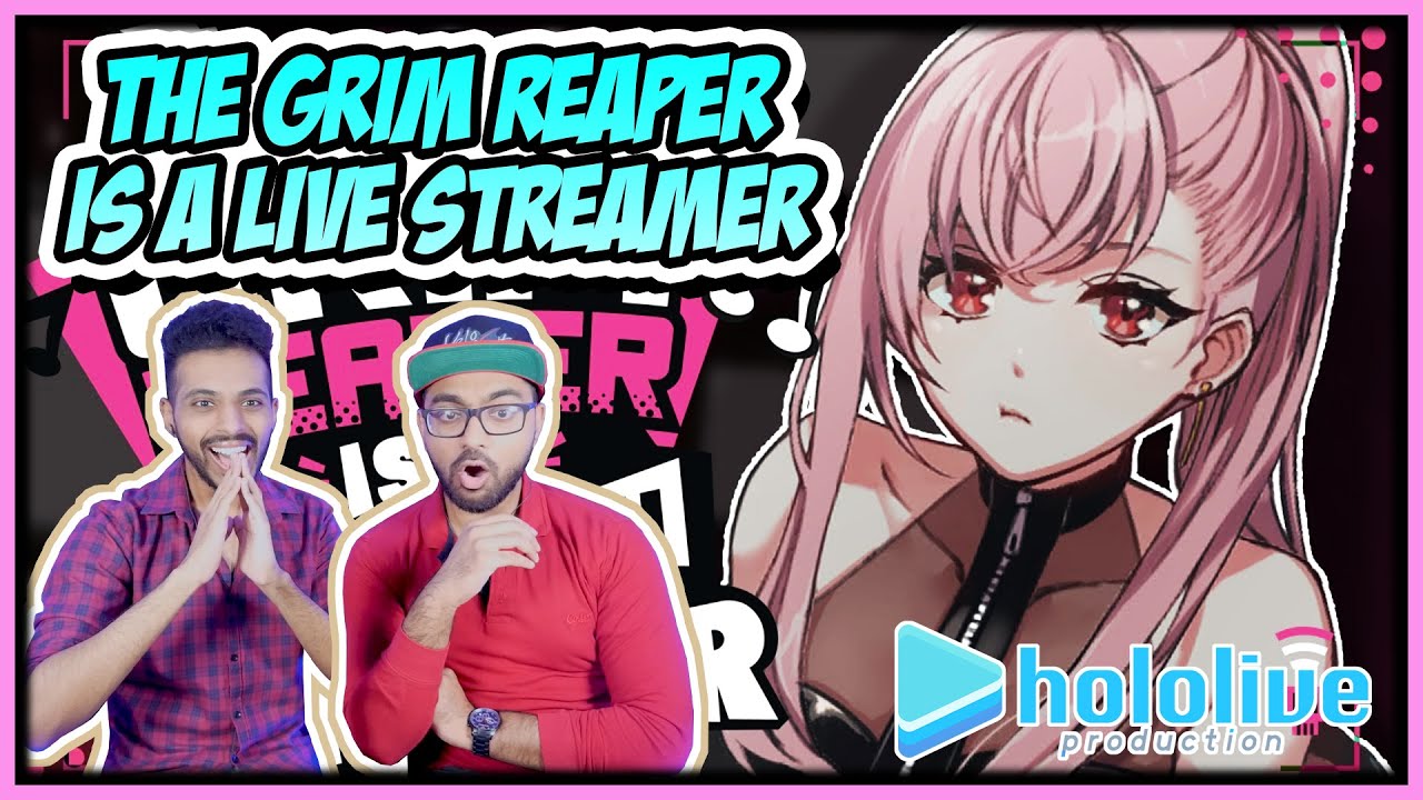 HOLOLIVE - CALLIOPE THE GRIM REAPER IS A LIVE-STREAMER MV REACTION | MORI CALLIOPE ORIGINAL SONG