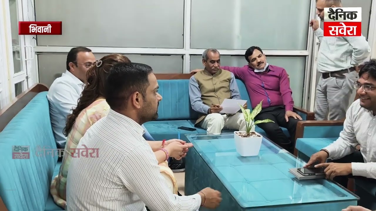 घरौंडा में डॉक्टर से मारपीट मामले पर भिवानी में डॉक्टरों का रोष