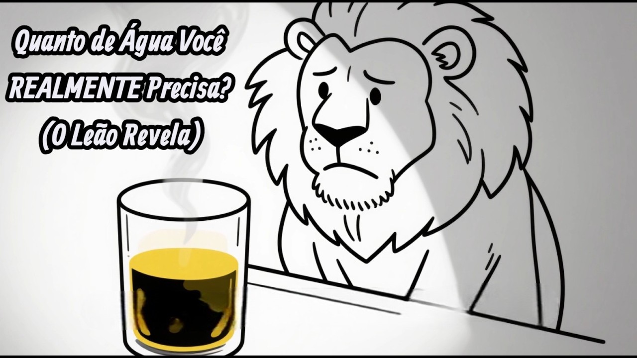 Quanto de Água Você REALMENTE Precisa? (O Leão Revela)