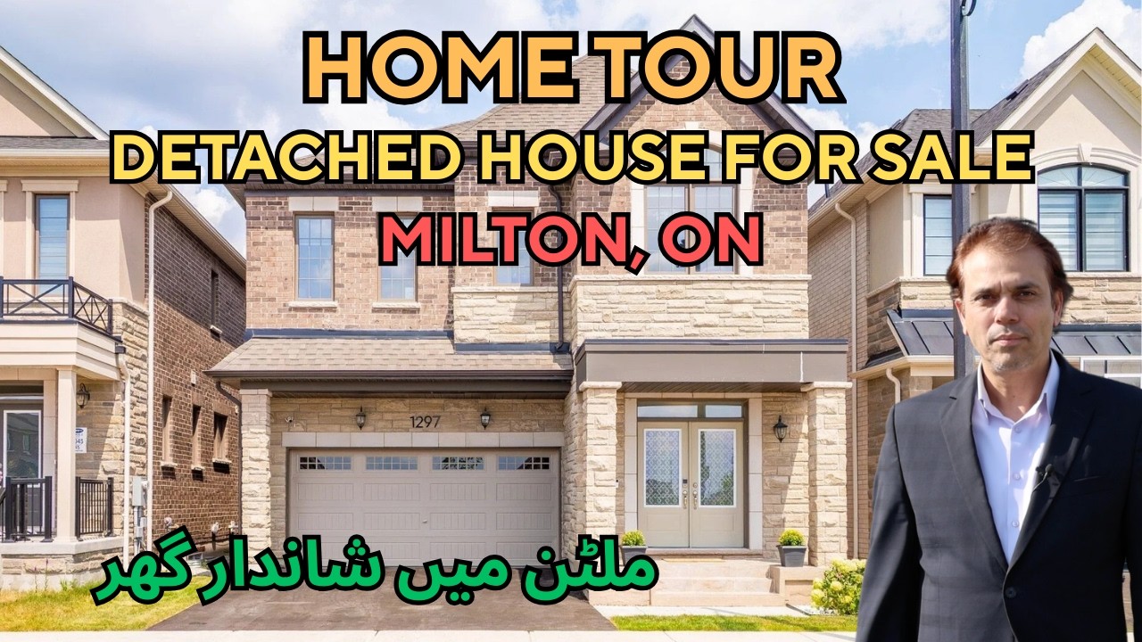 Luxury Home Tour | Detached House for Sale in Milton | Finished Basement