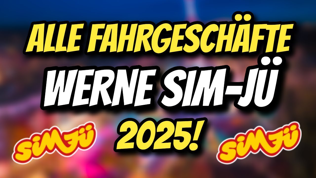 ALLE FAHRGESCH&Auml;FTE auf der SIM-J&Uuml; in Werne 2025!