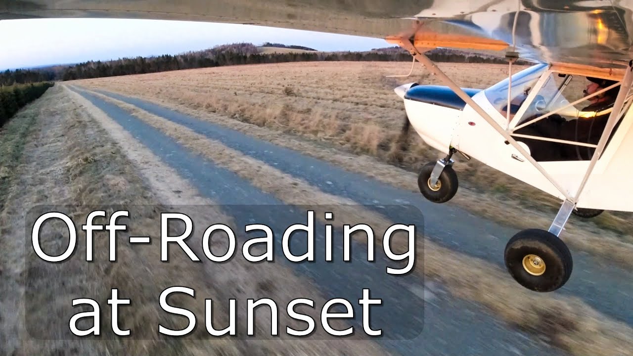 Quiet Sunset Flight in the Zenith 701
