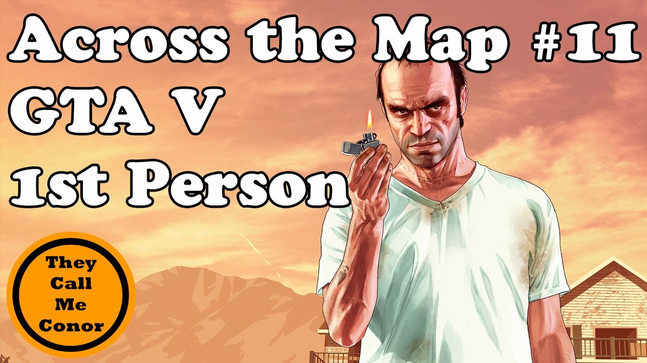 Across the Map #11: GTA V on PC a walk across Los Santos in 1st Person by TheyCallMeConor