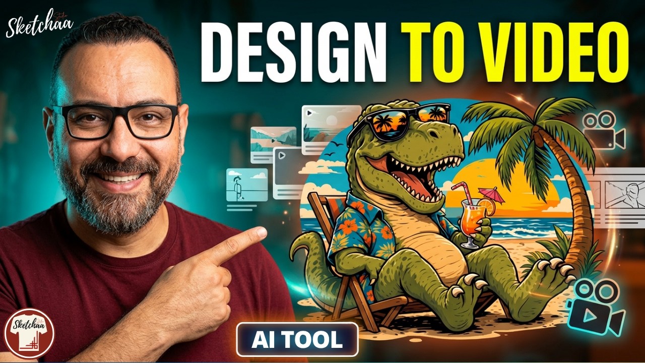 I Turned ONE Merch Design Into a 3-Scene AI Video | Topview Canvas Tutorial