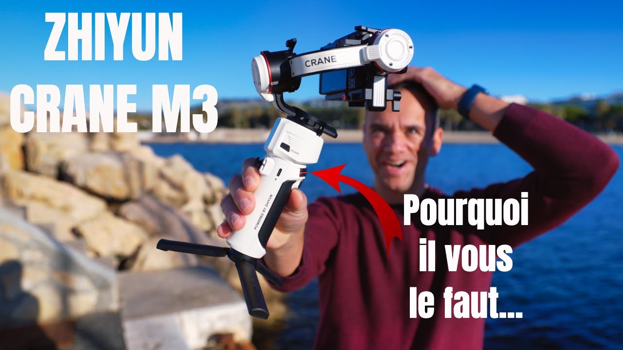 Test du Zhiyun Crane M3 : stabilisateur pour APN, Gopro, smartphone...