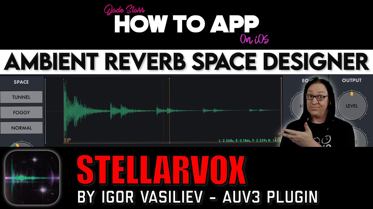 Ambient Reverb Space Designer Stellarvox on iOS - How To App on iOS! - EP 1174 S12