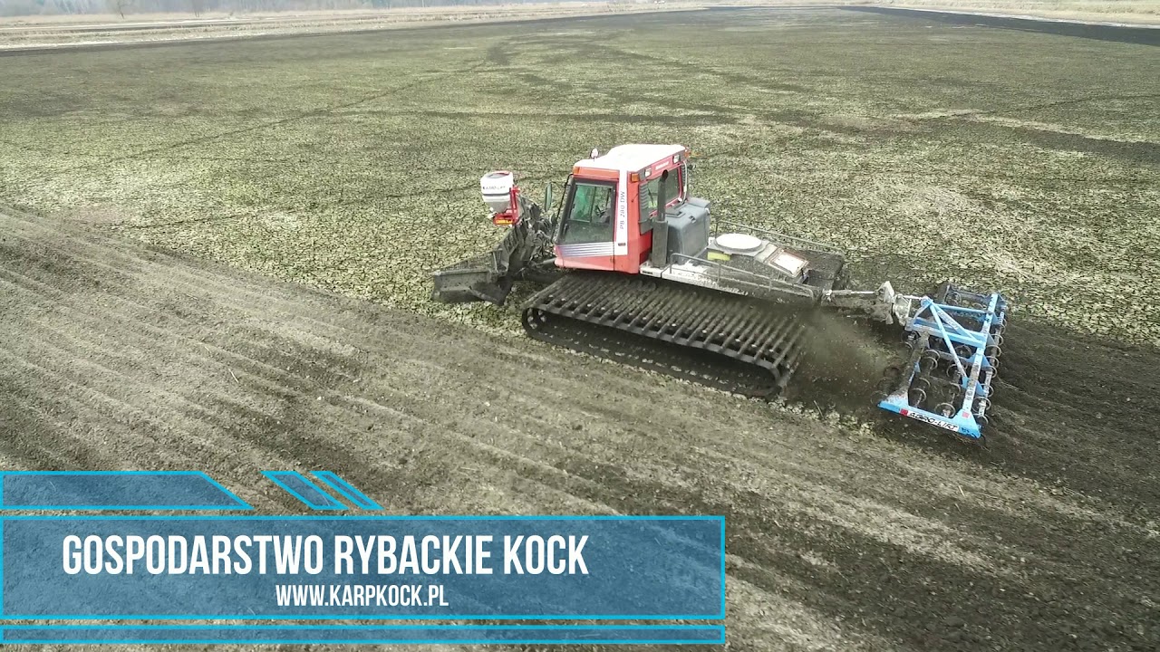 Ratrak Pistenbully 280 KM & agregat Agro-lift  4.2 m i siewnik poplonów sp 2.