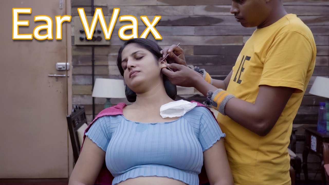 Oddly Satisfying Ear Wax Removal and Massage ASMR   Indian Massage