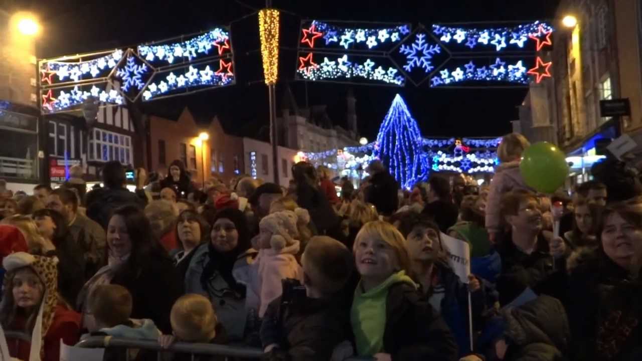 Loughborough Christmas Lights Switch On 2012