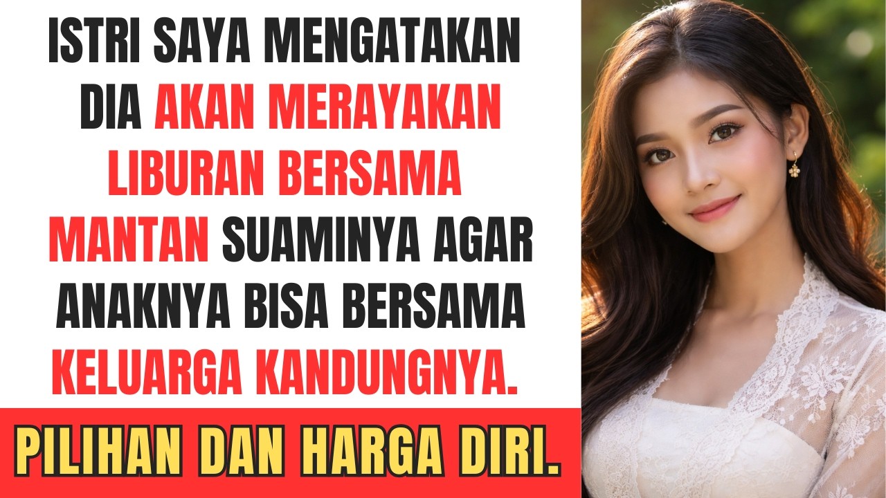 Istri saya mengatakan dia akan merayakan liburan bersama mantan suaminya agar anaknya bisa bersama