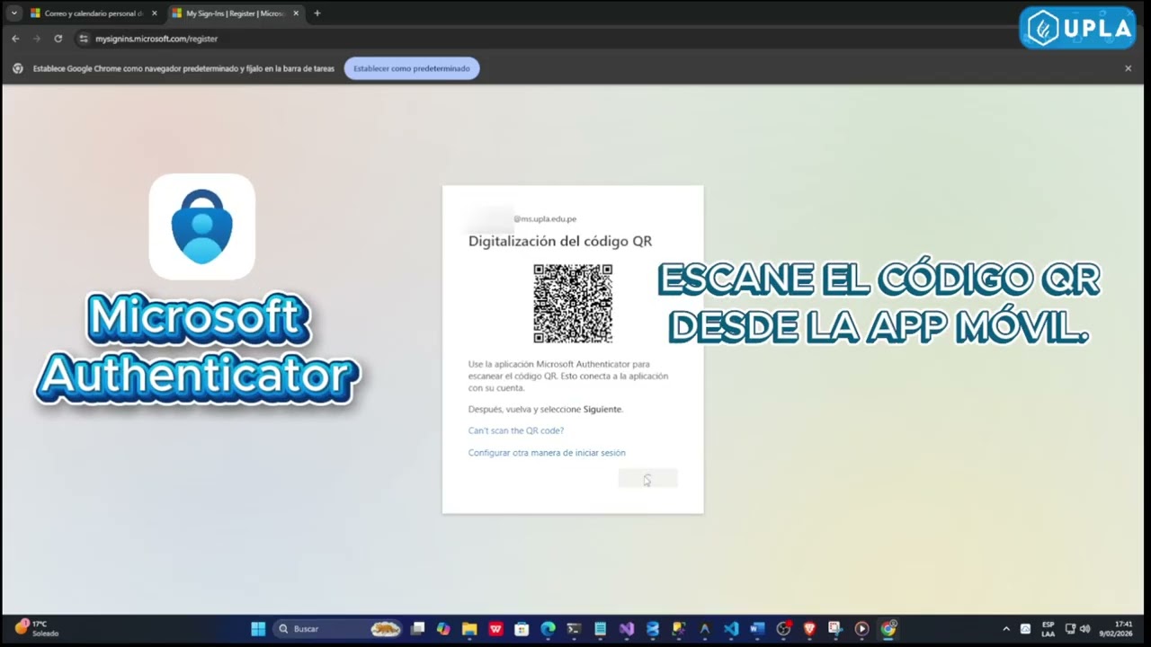ACTIVAR DOBLE AUTENTICACIÓN | UPLA