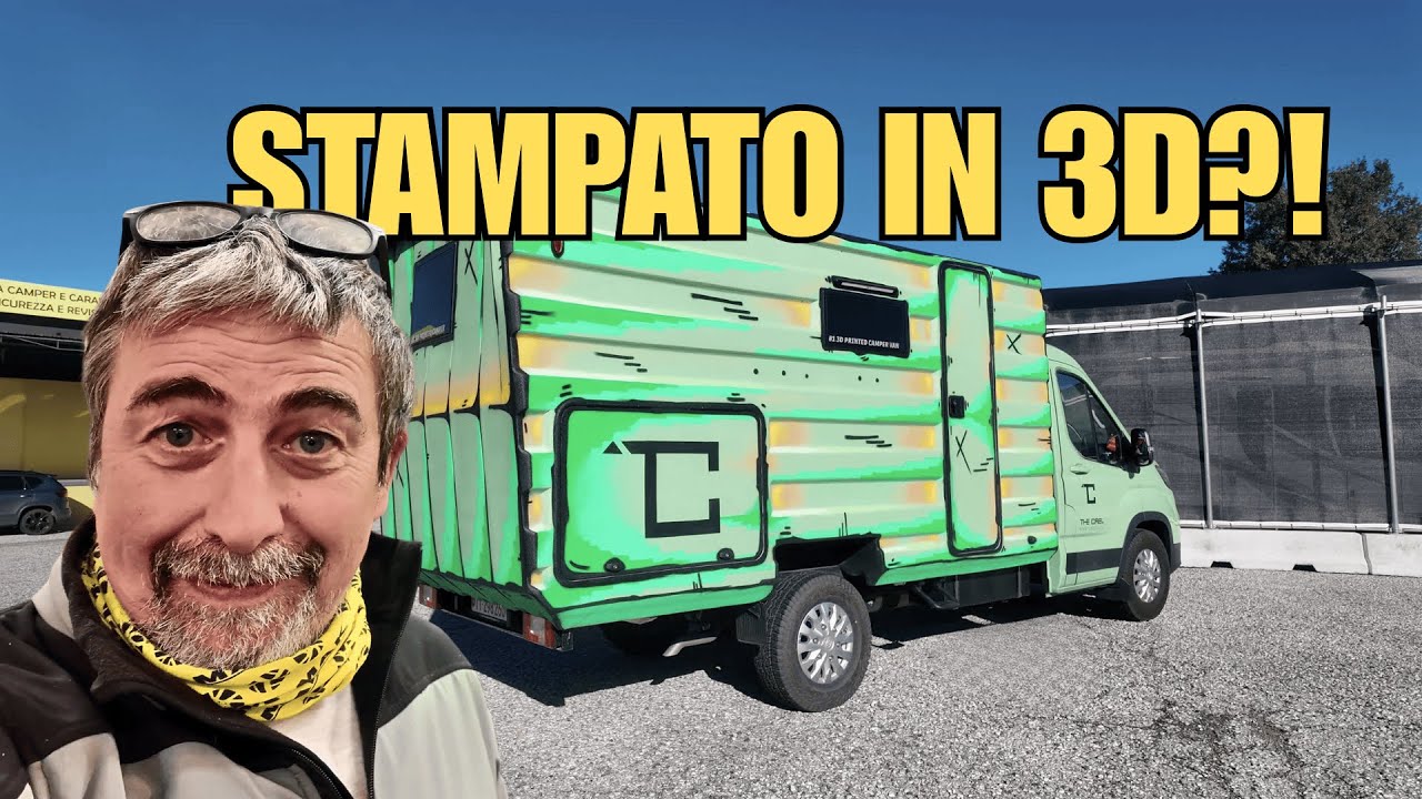 👉 Camper del futuro? Scopri The Cab, la cellula 100% stampata in 3D!