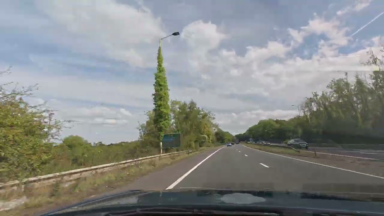 Driving in Wales | Cardiff → Caldicot via Newport & Magor | Peugeot 408 PHEV