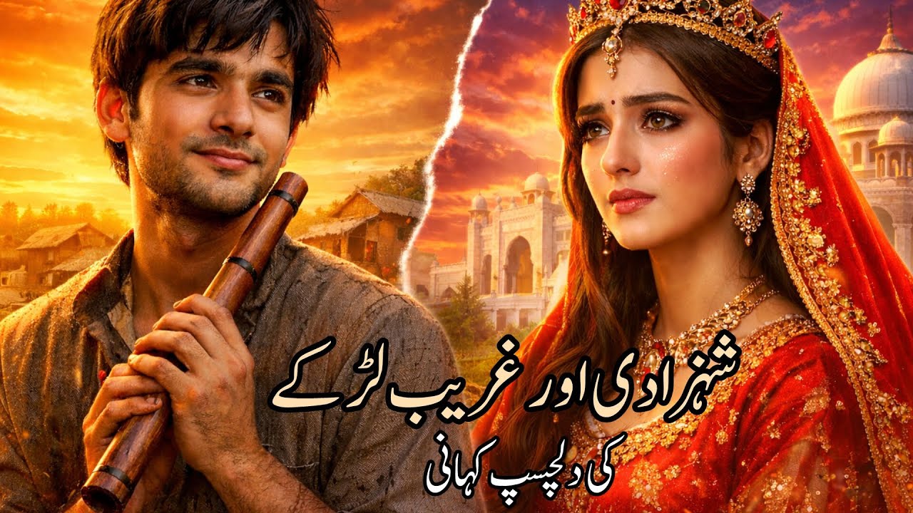 شہزادی اور غریب لڑکے کی دلچسپ کہانی ❤️‍🩹|| When a Princess Fell for a Poor B|| EHSAAS NAMA