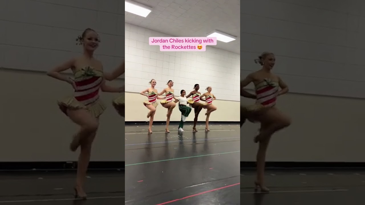Jordan Chiles is KICKIN IT! 🤸🏽&zwj;♀️🎁
