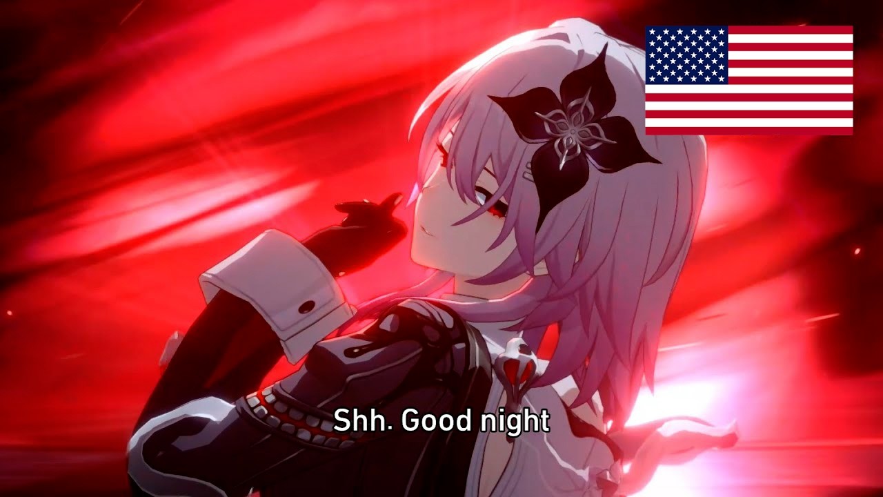 Evernight English Battle Voice Lines