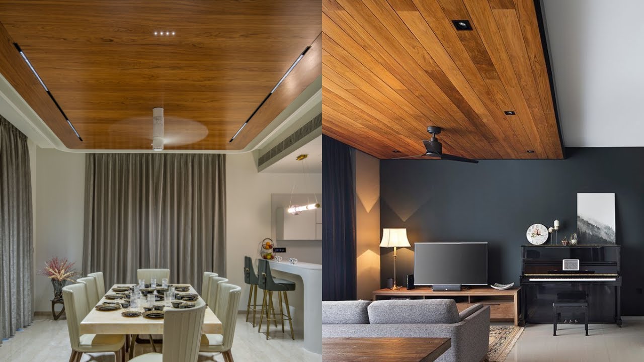 MODERN WOODEN CEILNG DESIGN IDEAS | LATEST WOODEN CEILING DESIGN IDEAS #interiorideas #woodenceiling
