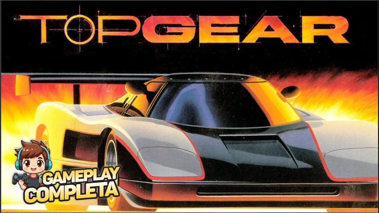 CLÁSSICO DO SUPER NINTENDO - TOP GEAR (GAMEPLAY COMPLETA) - Até Zerar !