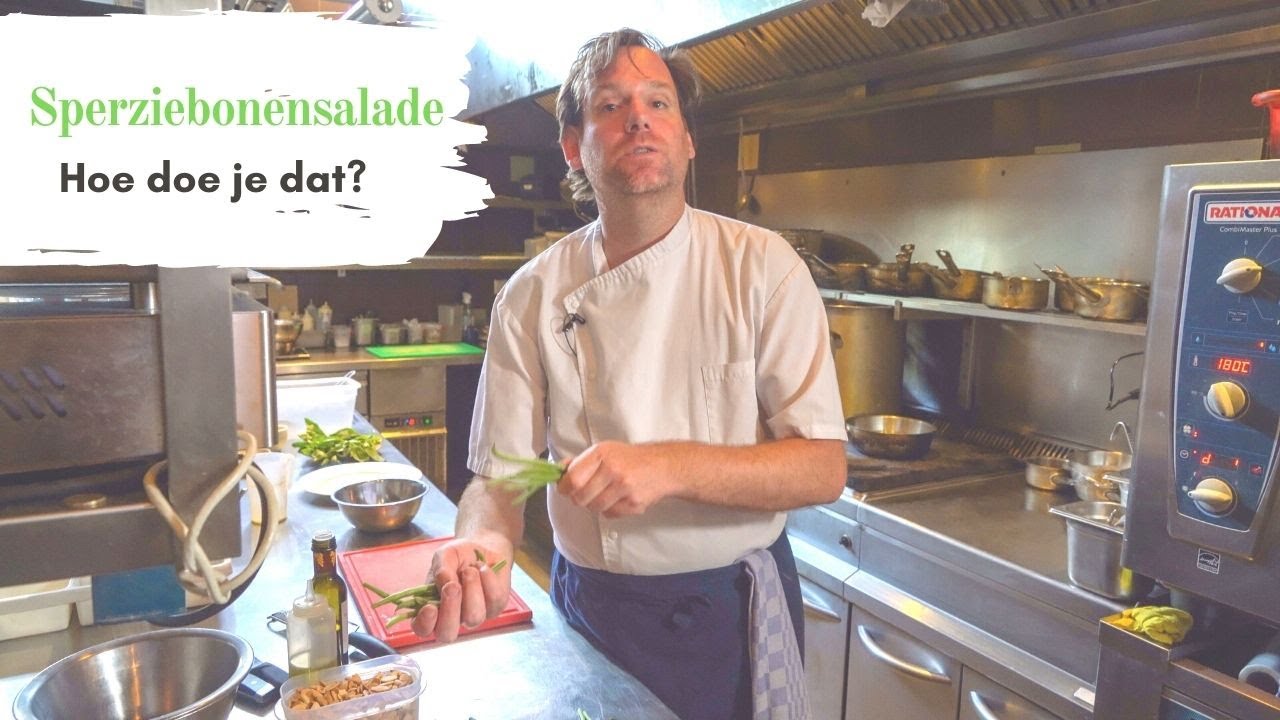 Koken met Rik de Jonge: Sperziebonensalade