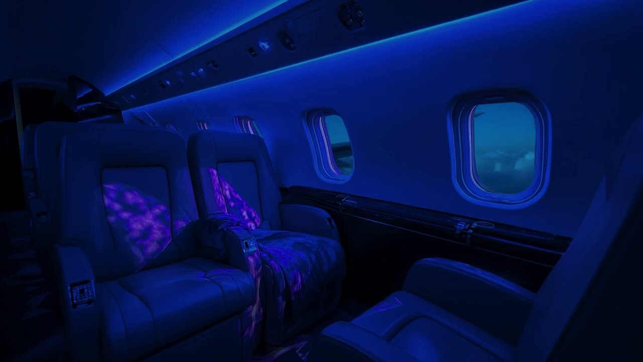 Jet Engine Airplane White Noise Relax , Study, Sleep 3 Hours Calming Flight Sound ASMR