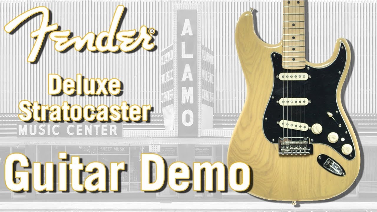 Fender Deluxe Stratocaster Vintage Blonde Demo