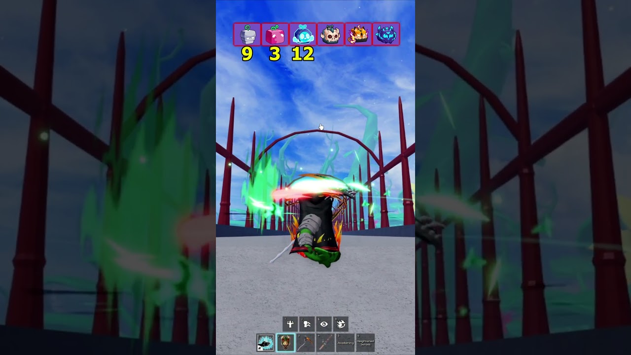 Every Fruit F move vs Bridge