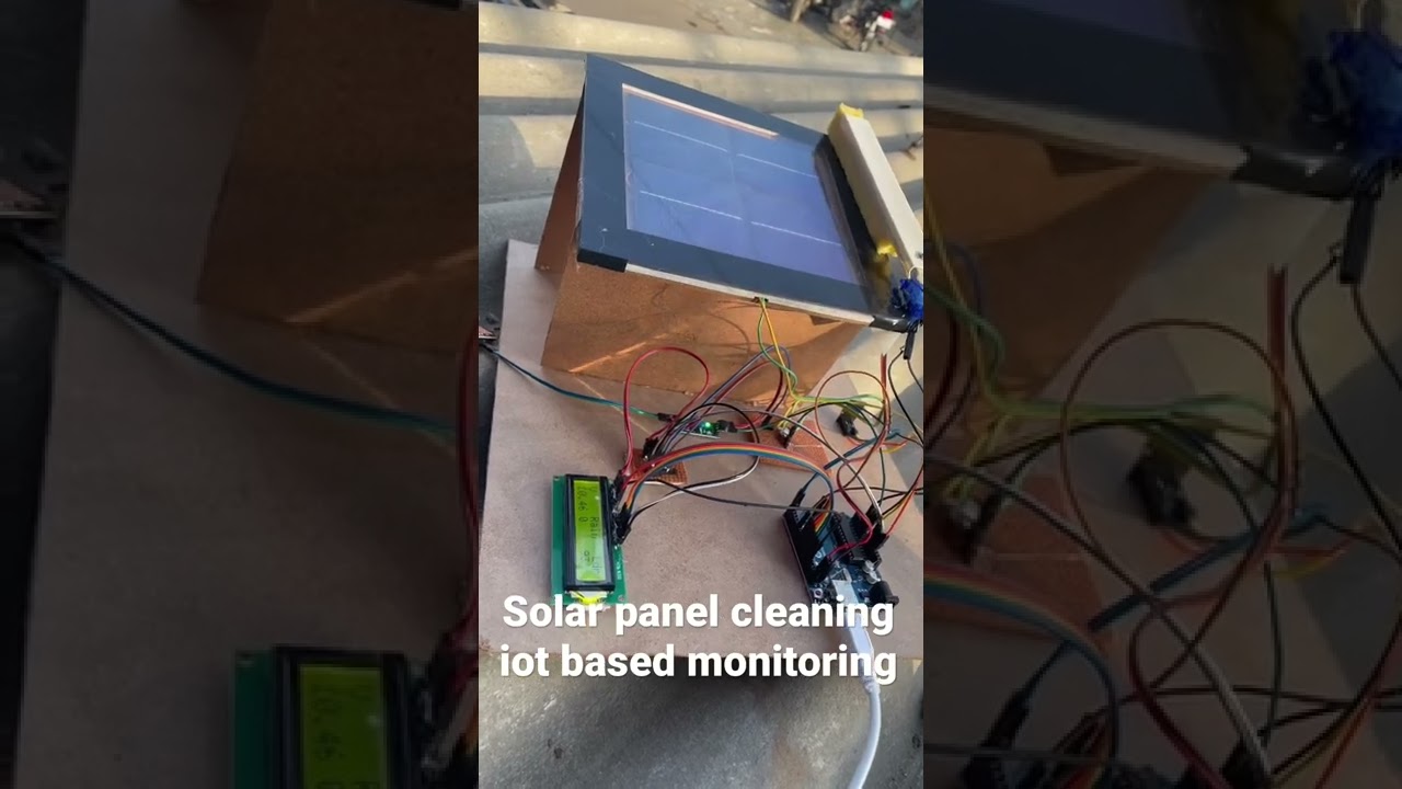 Solar cleaning system