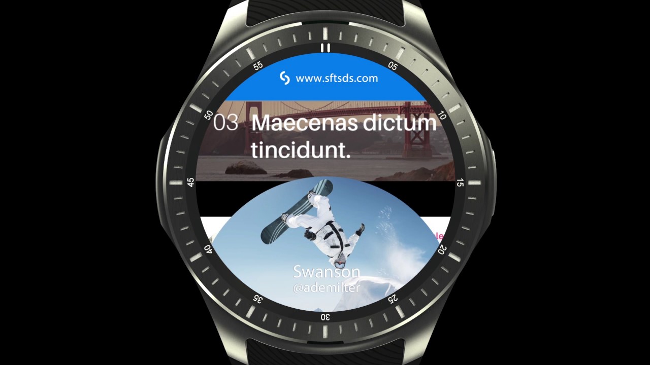 LEMFO LF16 Android 5.1 OS 3G Smart Watch Phone