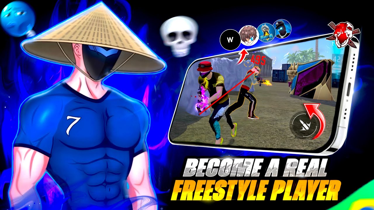 HOW TO BECOME A DANGEROUS 🚀 FREESTYLE PLAYER IN FREE FIRE ⚡️/MASTERCLASS + PRO TIPSI FULL 🧠🔥