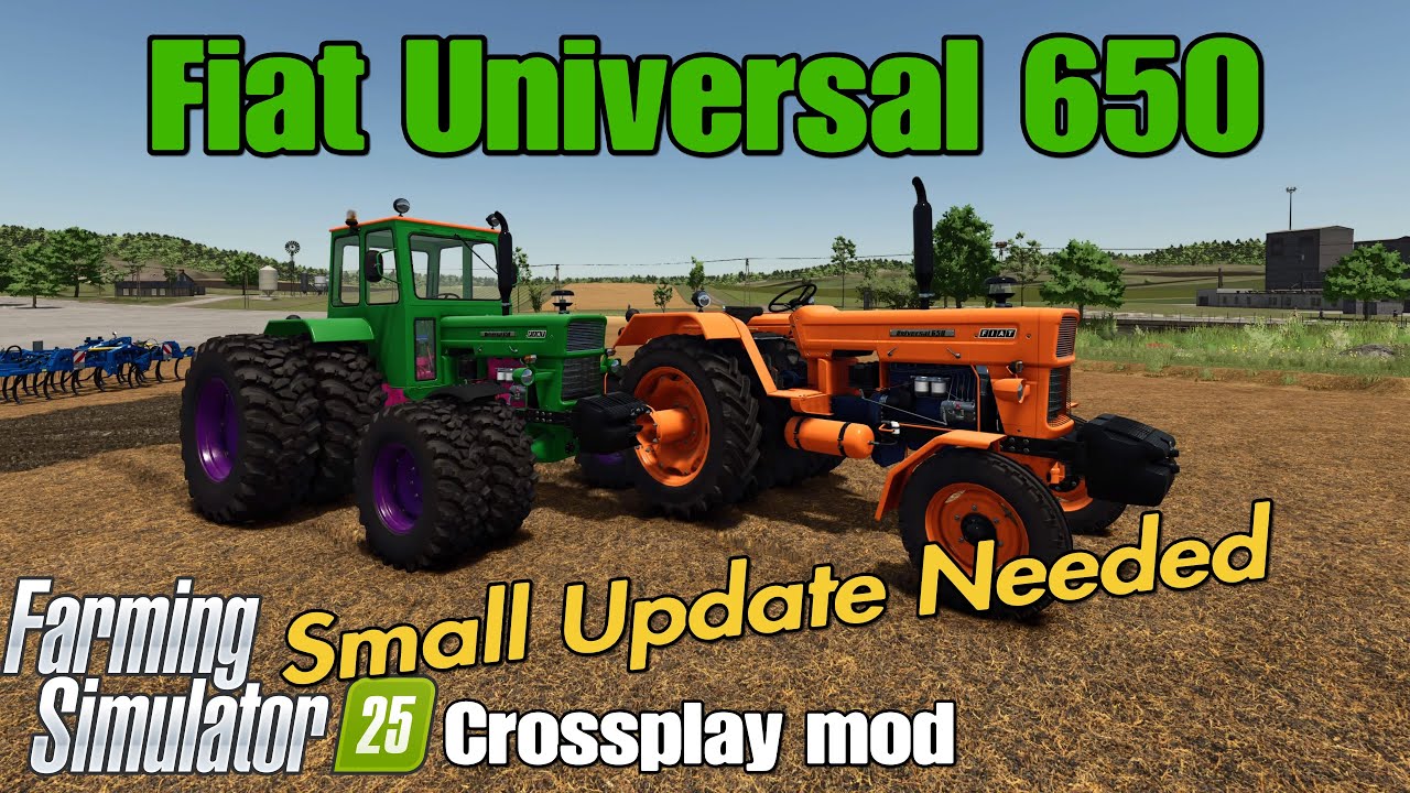 Fiat Universal 650 / FS25 crossplay mod