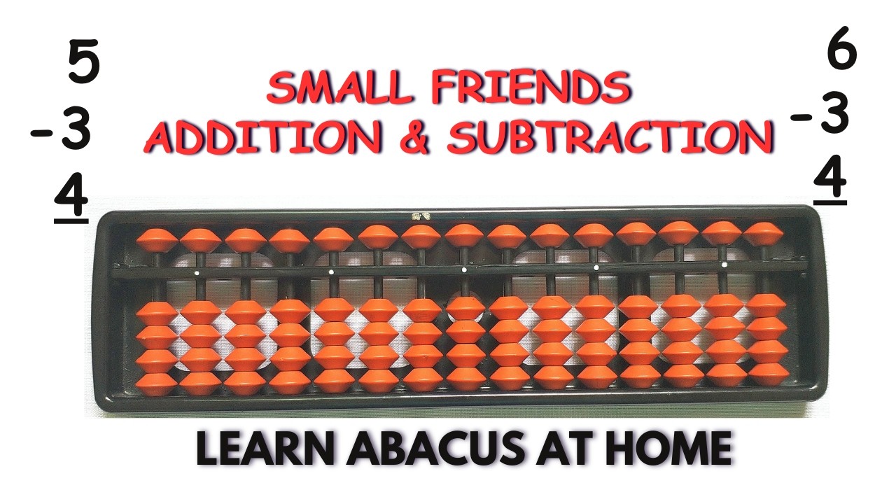 Fast Abacus Math for Kids | Small Friends Addition & Subtraction |