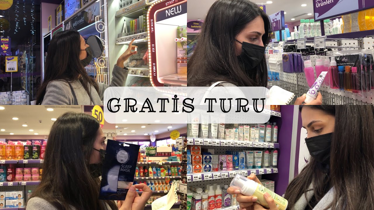 BİRAZ DA KOZMETİK ALIŞVERİŞİ YAPALIM DEDİK | GRATİS TURU - Kamera Arkası