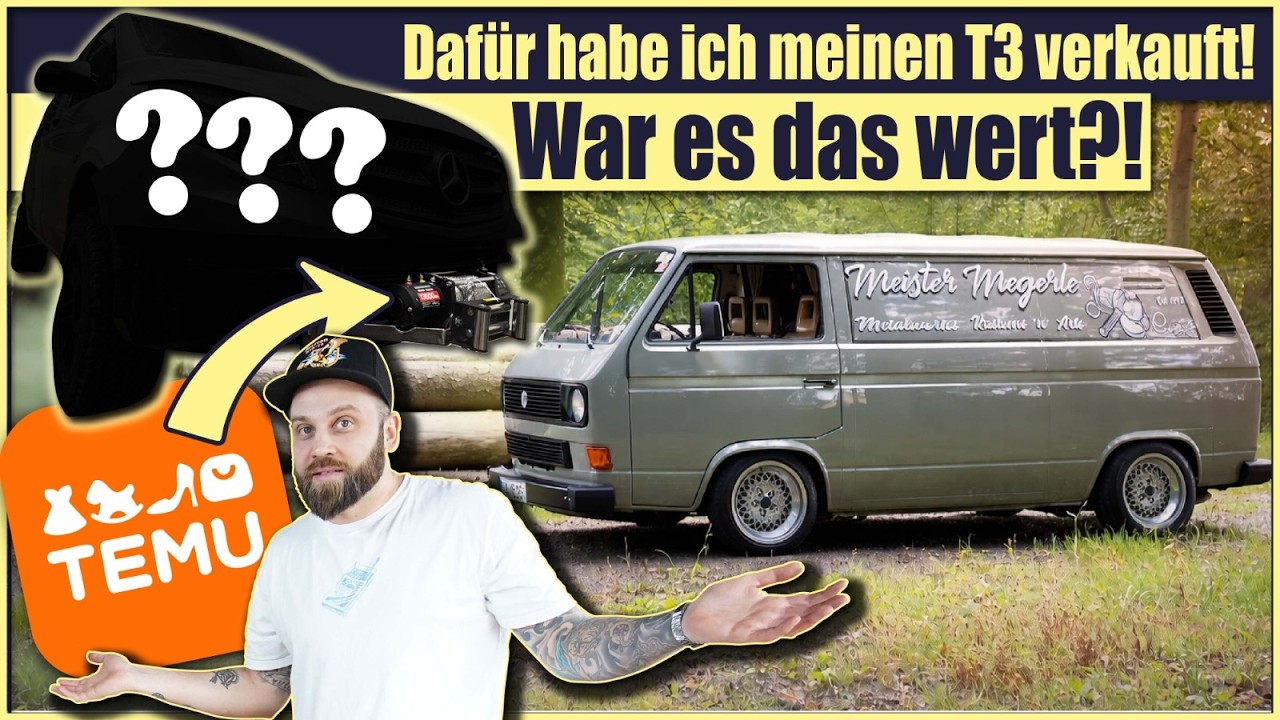 Vom VW T3 zum Firmentransporter 2.0 &ndash; Unser neues Projekt mit TEMU beginnt!