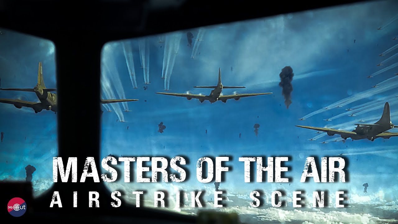 Masters Of The Air | Airstrike scene of masters of the air episode 3