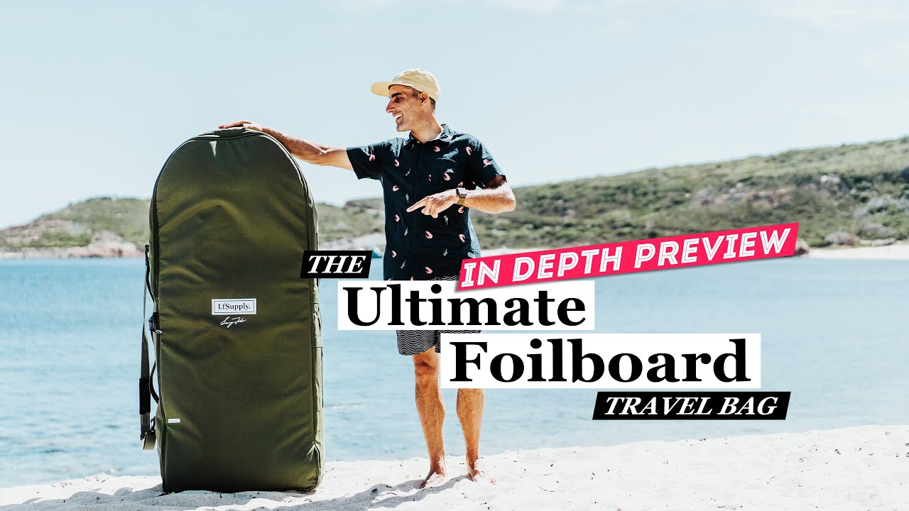 The Ultimate Foilboard Travel Bag | In Depth Preview with Larry Foiler | Wing Foil Storage