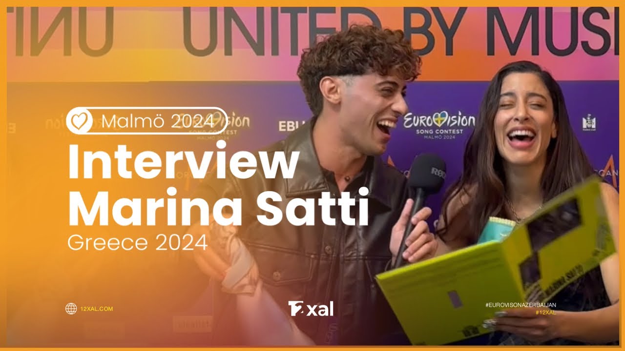 Interview: Marina Satti - Zari | Eurovision 2024 Greece 🇬🇷 | Live from Malmö