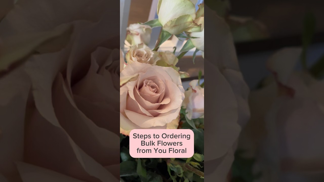 Want to DIY your wedding flowers? With You Floral we ship all across Canada & the US! # #diyflowers