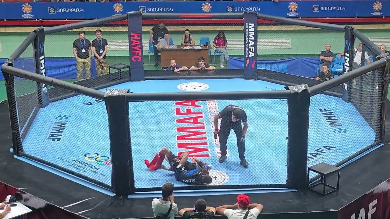 🏆 Final: Mark Ghambaryan vs Areg Qushkyan | Armenian MMA Championship 2025 | 10-11y / 34kg