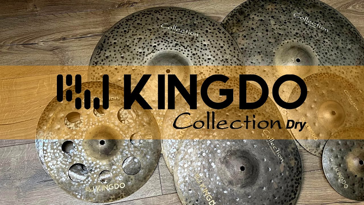 KINGDO Cymbal - COLLECTION DRY Series Sound Demo