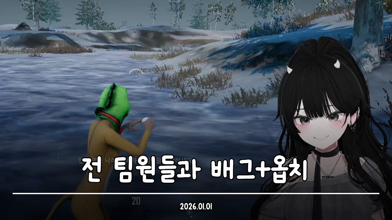 26.01.01ㅣ2) 왕못해서 속상한 배그+옵치