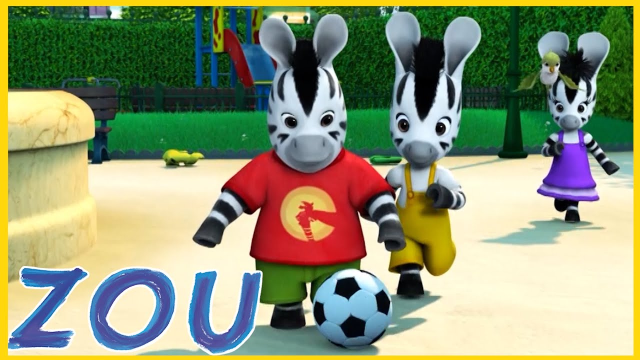 Zou in italiano 🦓 Compilazione | 1 ora | Zou e la partita di calcio ⚽ Cartoni animati