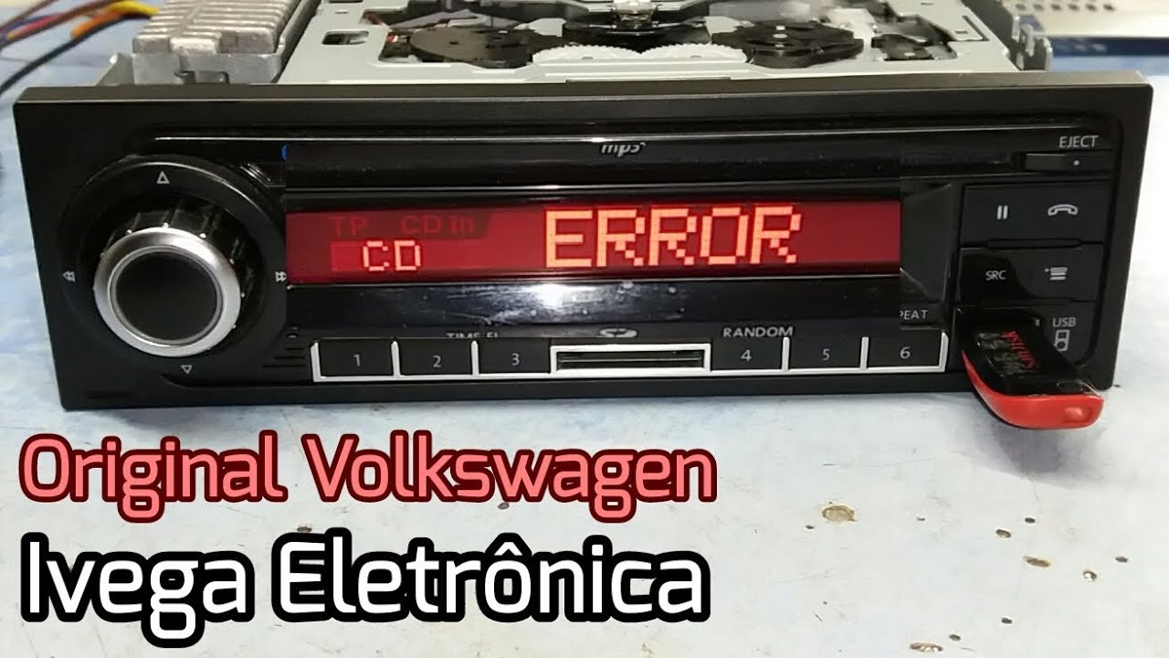 Rádio Volkswagen dando ERRO a cada 5 segundos, como resolver