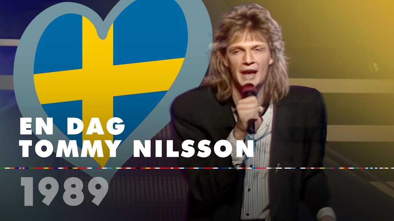 EN DAG - TOMMY NILSSON (Sweden 1989 &ndash; Eurovision Song Contest HD)