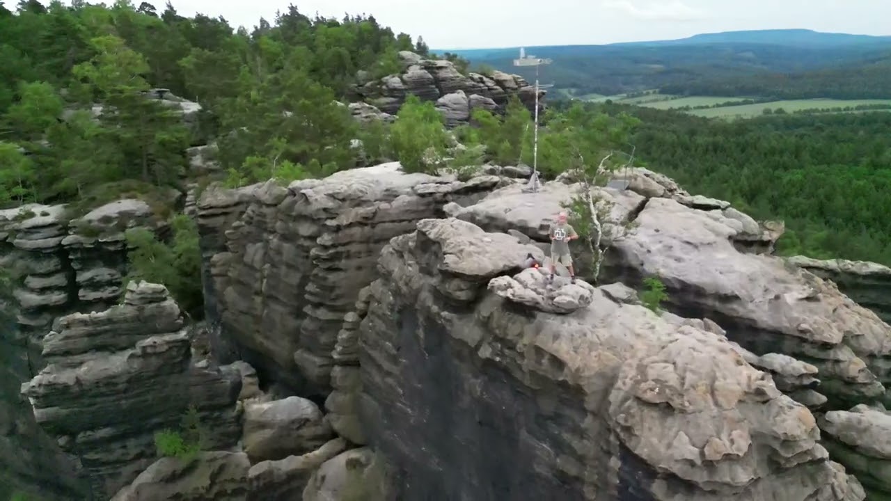 Drone shots Holliday in Germany /Sachsische Schweiz  2025