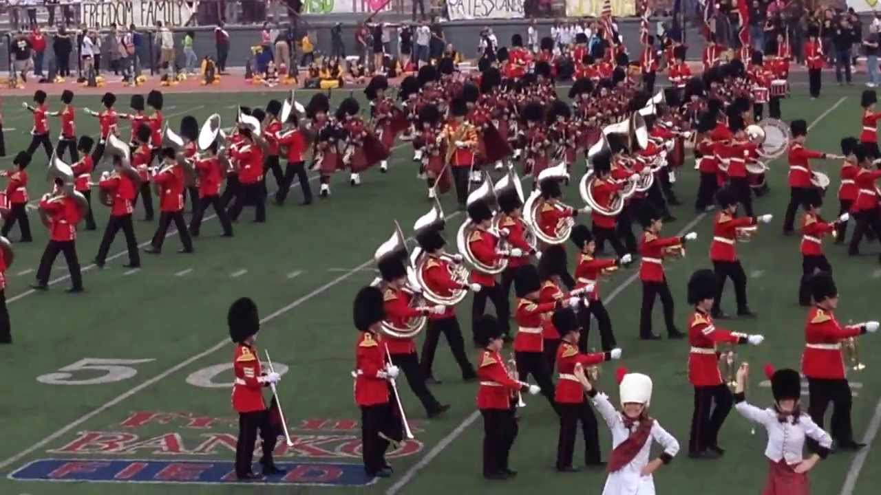 Liberty Grenadier Band 2013 Halftime Show