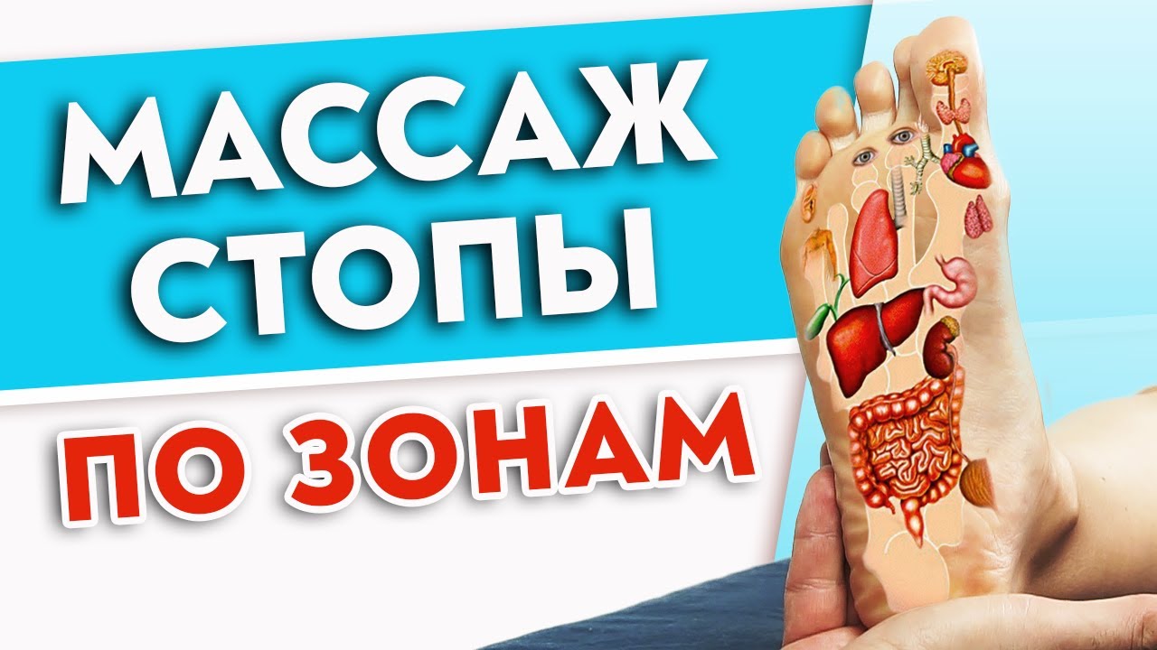 Точечный массаж стоп || 24 точки традиционного акупунктурного массажа