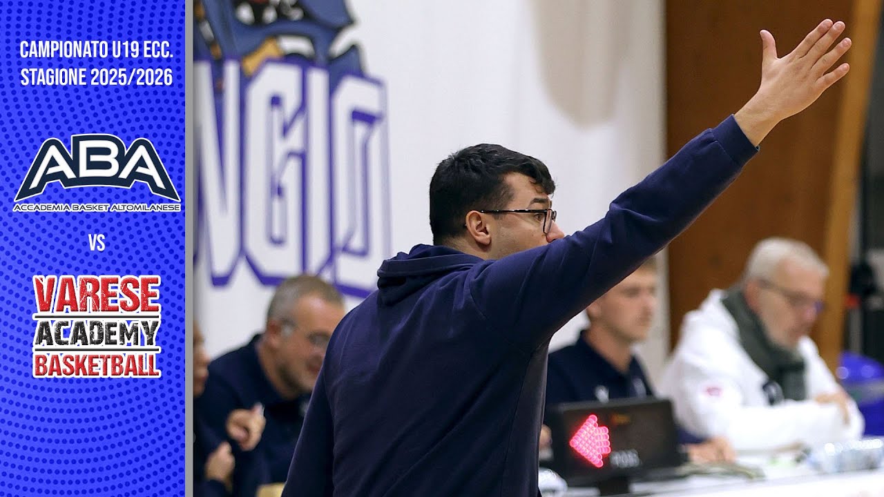 U19 Ecc | ABA - Varese Academy del 20/10/2025